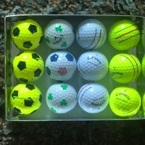 12 EUC Callaway Chrome Soft / ERC Soft Golf Balls
